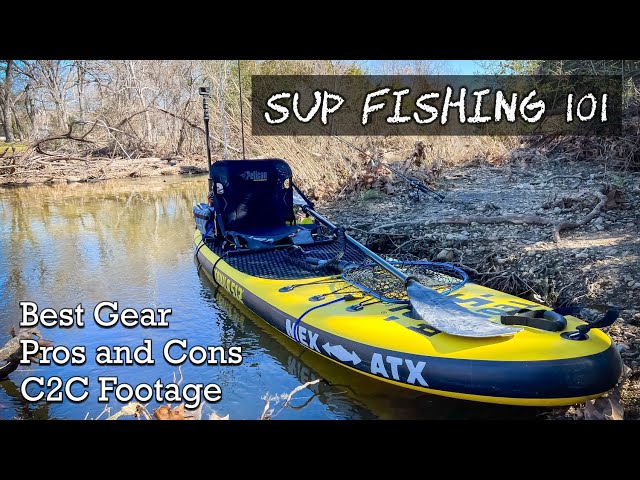 Paddleboard Fishing 101! How to rig up your SUP, best fishing accessories,  SUP pros and cons! 