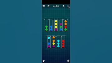 Level 44 Ball Sort Puzzle Color Sorting