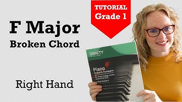 How to Play F Major Broken Chord | Right Hand | Trinity Piano Grade 1