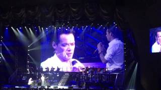 Marc Anthony crying on stage