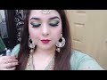Indian and pakistani wedding guest makeup step by step in urdu/ hindi | 2024