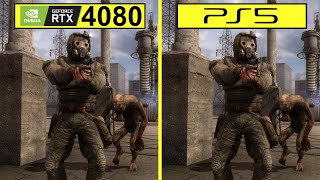 STALKER: Call of Prypiat PC RTX 4080 vs PS5 Graphics Comparison