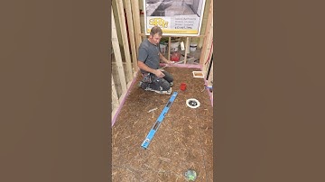 Self Leveler for Bathroom Floors  #diy #tile #bathroomremodel