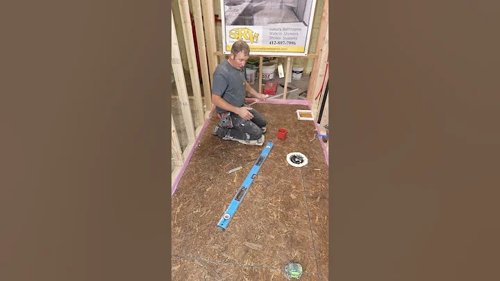 Self Leveler for Bathroom Floors  #diy #tile #bathroomremodel