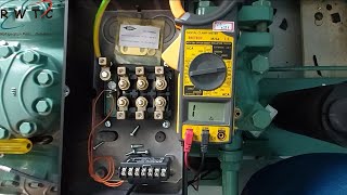 Examination of Part Winding resistance of reciprocating compressor | RWTC