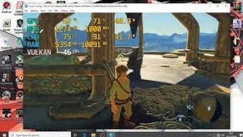 CEMU v.1.22.0 The Legend Of Zelda Breath Of the Wild test Banchmark Multi-Core Vulkan RX570