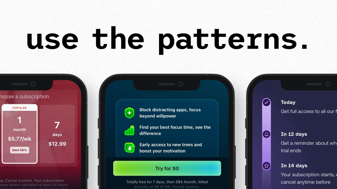 I Studied 10,000 Paywall Screens (THIS Makes People Pay) — Transcript