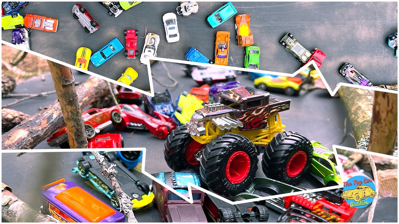 HOT WHEELS | WHICH TOY CAR WILL OVERCOME THE DOWNHILL CHALLENGE? | FUN | TTCB