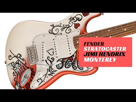 Fender Jimi Hendrix Monterey Stratocaster | Deluxe Reverb Reissue 65 Amp | Review Demo Test 🎸