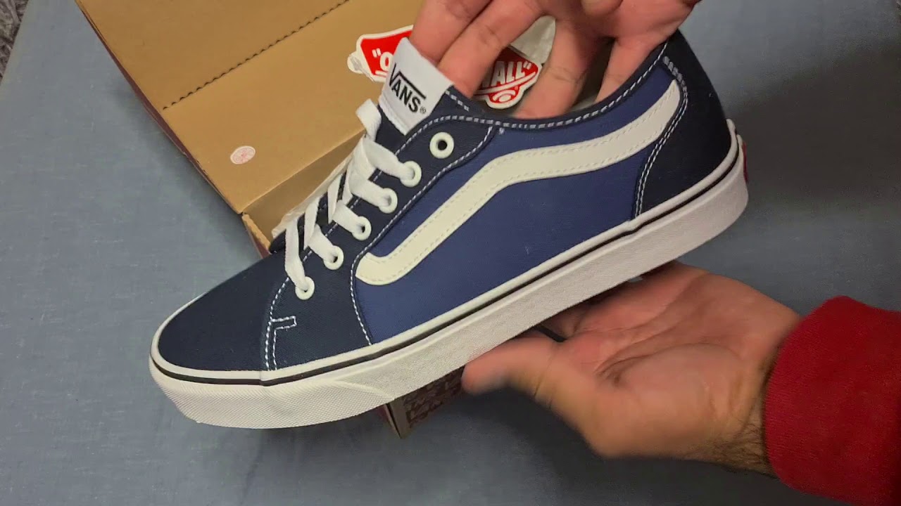 Vans Filmore Decon Shoes Trainers Dress True Navy Unboxing and Review YouTube