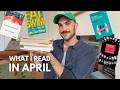 April reading wrap up | Booker Prize Shortlist, Caroline Blackwood, litfic, translated books &amp; more