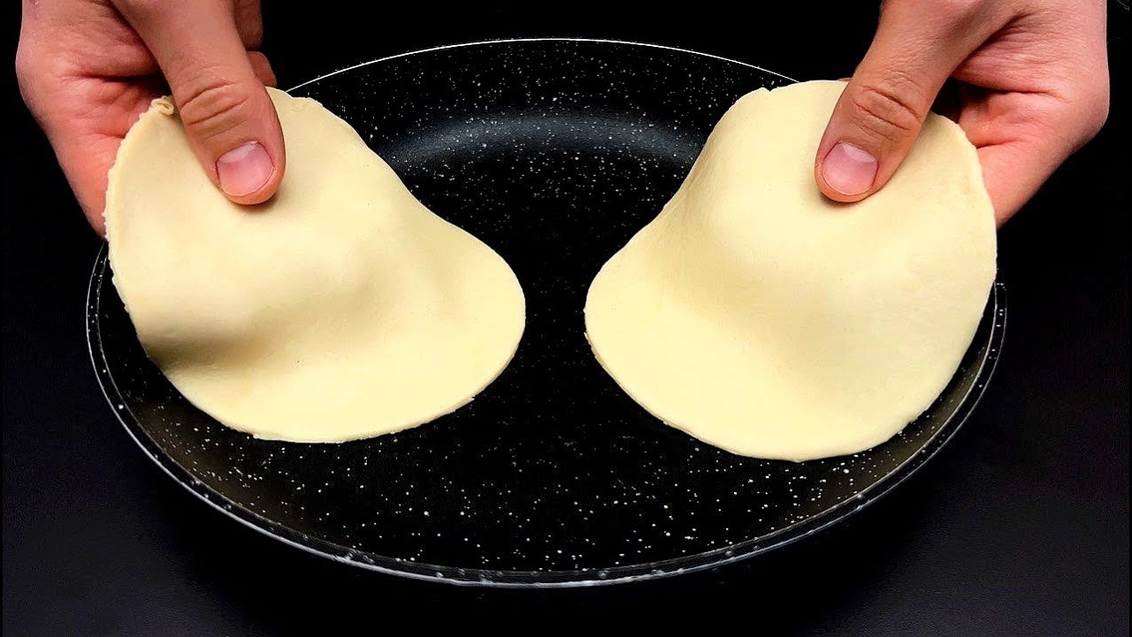Готовлю слоеное тесто на сковороде именно так! Результат вас удивит!
