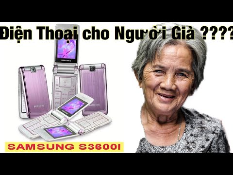 Điện Thoại Samsung S3600i Nắp Gập Dành Cho Người Già Lớn Tuổi