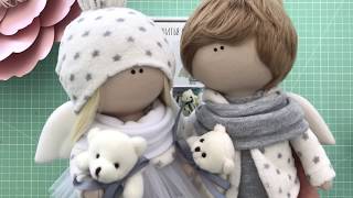 Набор для шитья ангелочка мальчика - текстильная кукла Адам | Handmade Fabric Doll Набор для шитья ангелочка мальчика - текстильная кукла Адам | Handmade Fabric Doll