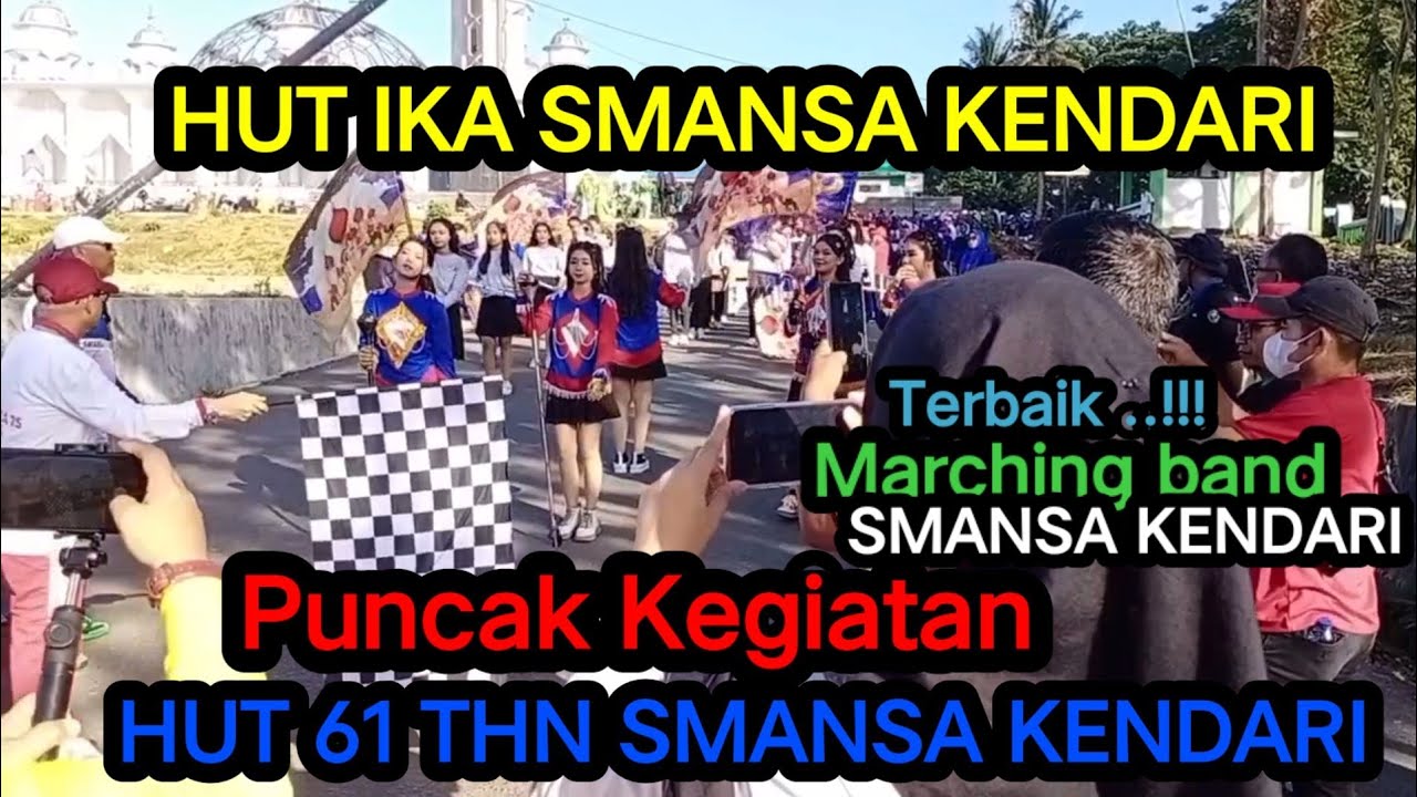 PERINGATAN HUT 61 TAHUN SMA NEGERI I KENDARI || HUT SMANSA KENDARI BERSAMA WAGUB SULTRA 2023