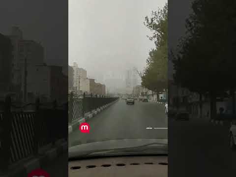 گزارشگر این هم از وضعیت آب و هوای مشهد