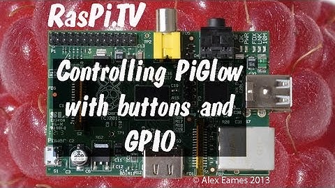 Controlling the PiGlow with GPIO, buttons and Python
