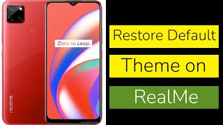 How to Restore Default Theme on RealMe Phones? screenshot 5