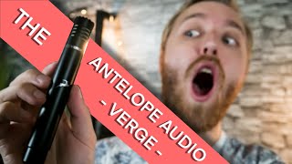 Antelope Audio Verge - How does it  sound on acoustic guitar? - ResQ Gear Review/Showcase