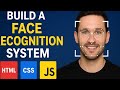 Build a Face Recognition App with HTML, CSS & JavaScript | Easy AI Project Tutorial