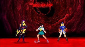 Marvel VS Capcom 2 - Sakura/Cammy/Psylocke - Expert Difficulty Playthrough