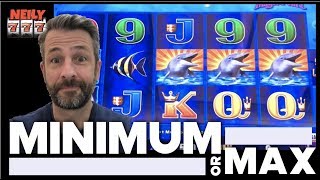 I PUSHED MAX BET and I GOT A BONUS on LIGHTNING LINK! MINIMUM vs MAXIMUM BETS!