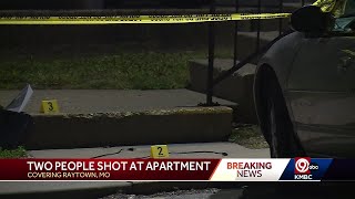 One in custody following double shooting at Raytown apartment complex