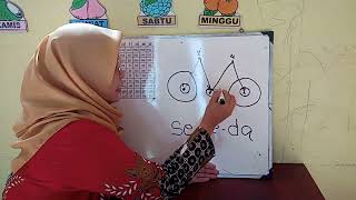 tutorial cara menggambar sepeda mudah❗anak paud