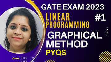 GATE 2023|Gate Exam|Graphical Method Tricks with PYQS|GATE Mathematical Science|#Gate