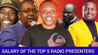 SHOCKING Salary of the Top 5 Radio Presenters in Kenya | Maina Kageni, Churchill, Tuva, Gidi, Mbusi