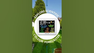 Explore Scientific Colour Weather Forecast Station #shorts #shortsvideo #weather