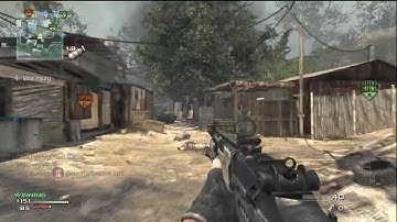 MW3:Assault Kill Streak M.O.A.B w/The AC-130 ---Hardline Pro Abuse---