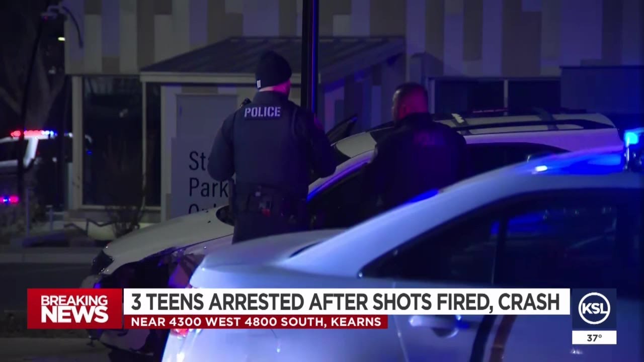 Juvenile suspects arrested after gunshots were heard near Kearns Library