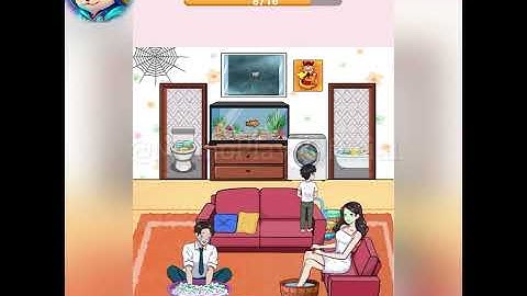 Tricky Twist Puzzle – Level 54 help them wash all the bowls Walkthrough Solutions | iOS / Android