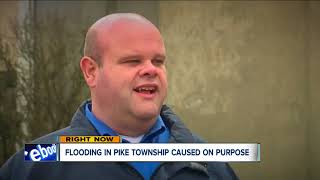 Some residents in Stark County using boats to get around after days of flooding