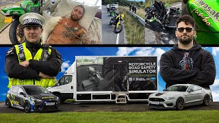 UK&#39;s First Motorcycle Road Safety Simulator | Meet the Man that Cheated Death!