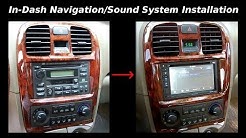 How To Install In-Dash Navigation/Sound System/Backup Camera 