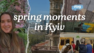 Exploring Kyiv sights: spring city tour and real life