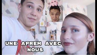 Vlog: une aprèm avec nous (oui il m'a encore maquillée) + scratch booking