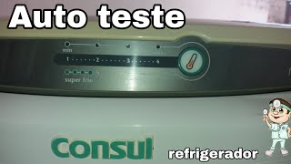 Self-Test, Consul Facilite Frost Free Refrigerator
