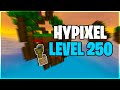 Hitting level 250 + Clutching | Hypixel Skywars