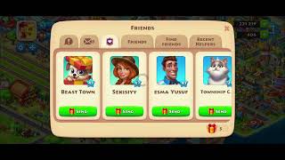 Township gameplay of level 65 #township 2k video