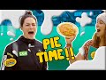 EWWWW it's time for another PIE FACE Challenge with Collingwood's SHARNI LAYTON