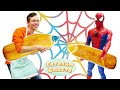 Человек Паук готовит Вкусные Карандаши! Прокачай свои Супер Силы! Смешные видео игры для детей