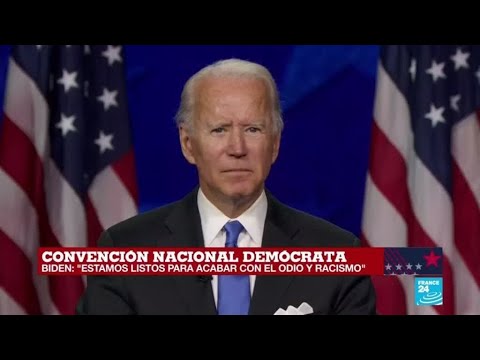 Biden acepta la candidatura presidencial y promete superar "esta temporada de oscuridad"