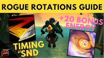 Rogue Rotation Guide - PvE Raid Tutorial - Classic WoW - Raid Basics for MC/BWL/AQ/NAXX - SnD Timing