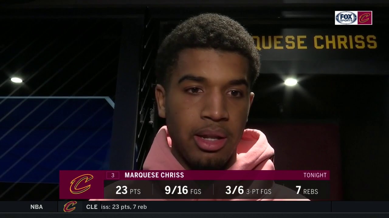 Marquese Chriss is making an impression with the Cleveland Cavaliers ...