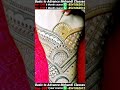 Three flower + leaf pattern mehndi designs art // new stylish wedding mehndi designs 2026