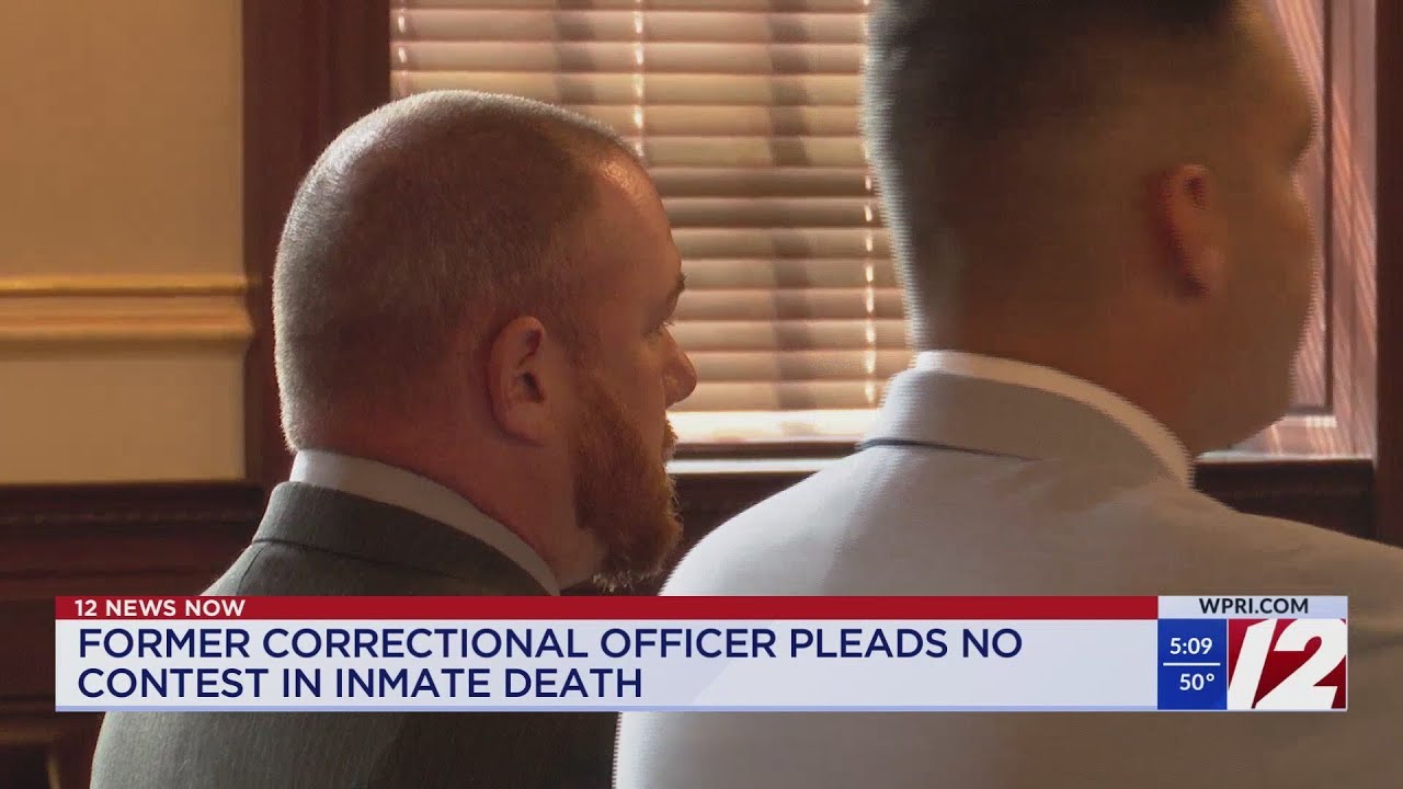 Former correctional officer pleads no contest in inmate death - YouTube