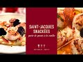 Les MASTERCLASS de NOËL de Chef Philippe : Saint-Jacques snackées, purée de panais à la vanille